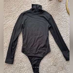 Bumpsuit Long Sleeve Black Bodysuit